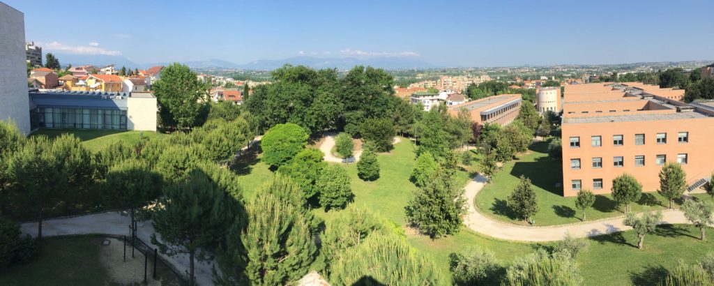 Campus Chieti vista dall'alto